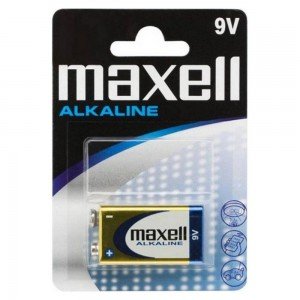 MAXELL  6LR61  ALKALINE  9V 1BL