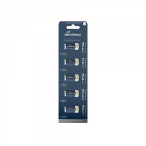 Μπαταρία Λιθίου MediaRange CR123A 3V (5 Pack) (MRBAT150)