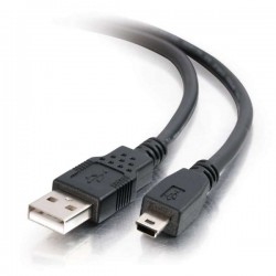 USB 2.0 A-plug  MINI 5Pin Male  1,8m  cable