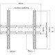 ATC Βάση TV Επιτοίχια ATC-2544 32'' - 55"
