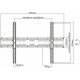 ATC Βάση TV Επιτοίχια ATC-2546 37" - 70"