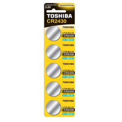 Toshiba Lithium Button Cell CR2430 3V