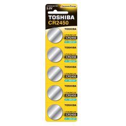 Toshiba Lithium Button Cell CR2450 3V