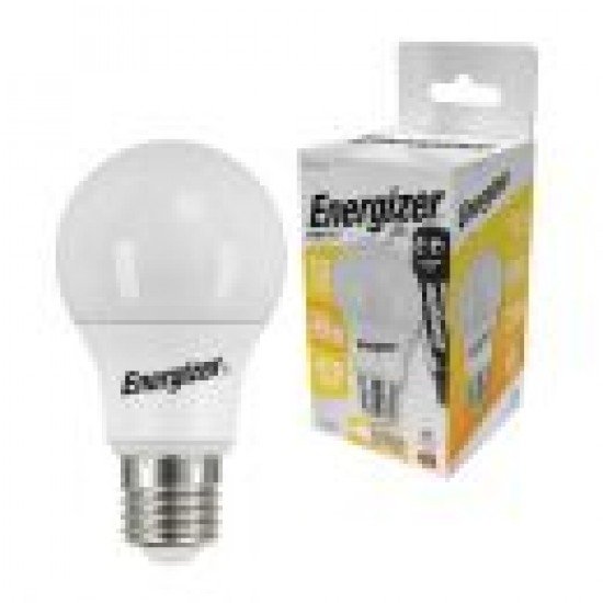 Energizer BEC Κοινή Λάμπα LED 4.9W E27 470lm 3000K Θερμό Λευκό