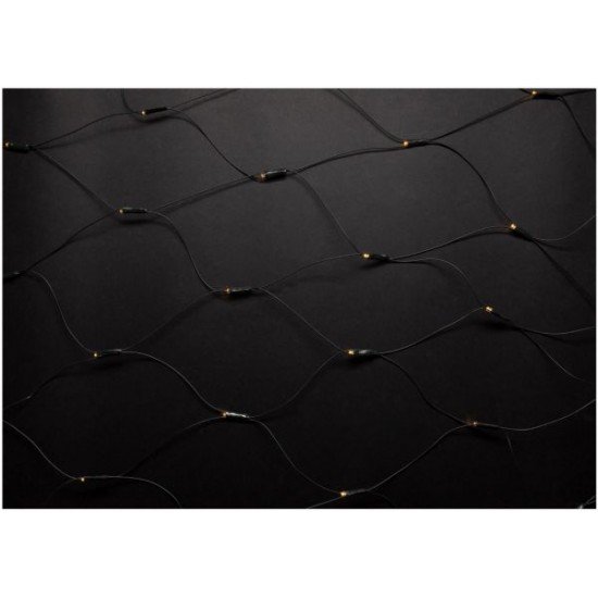 Entac Christmas Lights IP44 Net 160 LED 2m x 1,5m WW