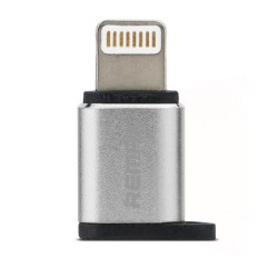 Remax RA-USB2 /Αντάπτορας Micro USB to Lightning, Silver