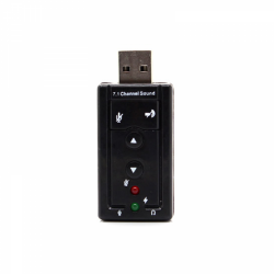 USB κάρτα ήχου, No Brand, 7.1 / DEL-17403