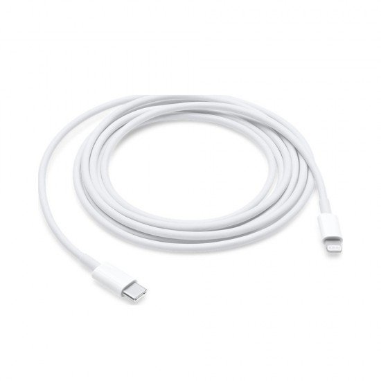 Apple Charge Cable USB-C male - Lightning Λευκό 2m (MQGH2ZM/A) (MQGH2ZM/A)