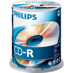 Philips CD-R 80Min 700MB 52x P100 CAKE