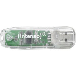 Intenso USB Stick 32GB 2.0 Rainbow Line Transparent (3502480)