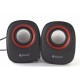 KISONLI SPEAKERS V360 2×1,5W USB, Πολύχρωμα 