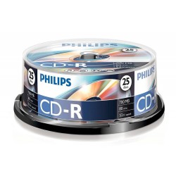 Philips CD-R 80Min 700MB 52x P25 CAKE
