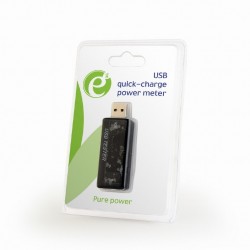 GEMBIRD USB QUICK CHARGE POWER METER