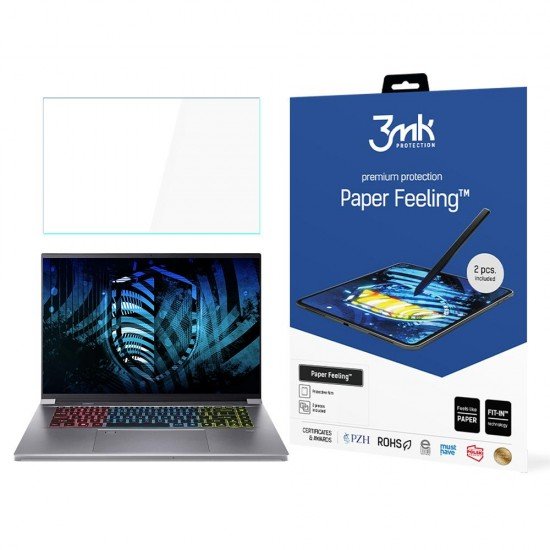 Acer Predator Triton 16 - up to 17" 3mk Paper Feeling