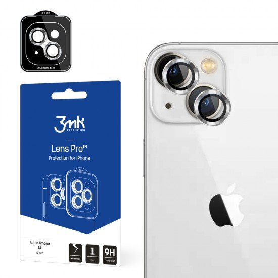 Apple iPhone 14 - 3mk Lens Protection Pro Silver