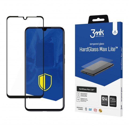 Xiaomi Redmi Note 7 - 3mk HardGlass Max Lite Black