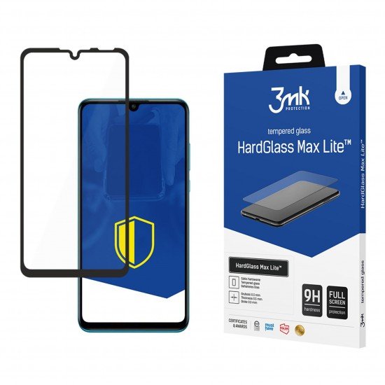 Huawei P30 Lite - 3mk HardGlass Max Lite Black