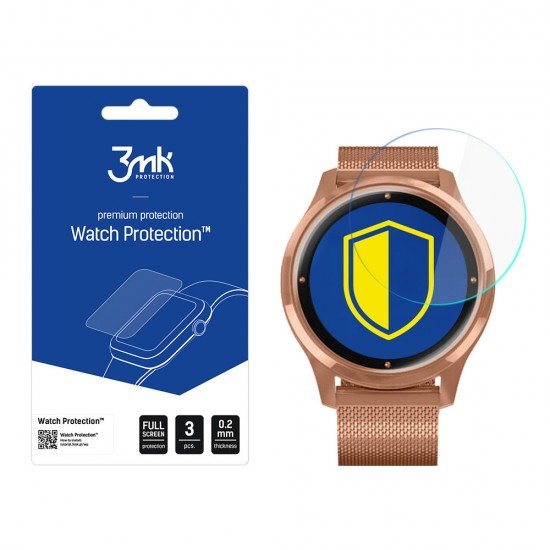 Garmin Vivomove Luxe - 3mk Watch Protection FlexibleGlass