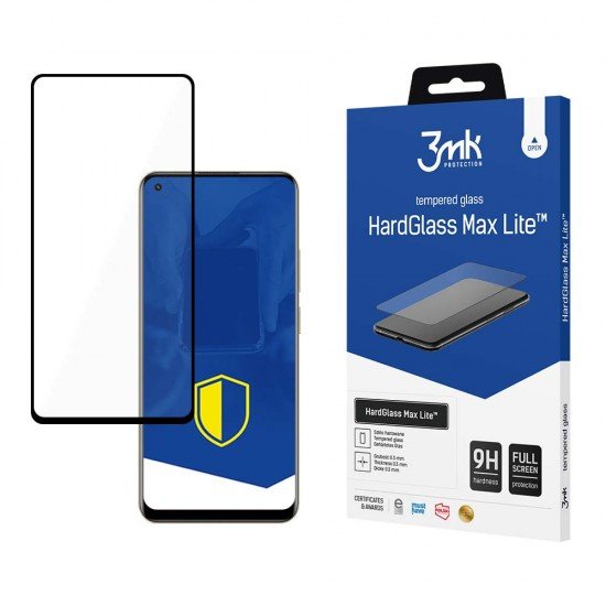 Realme 11 - 3mk HardGlass Max Lite Black