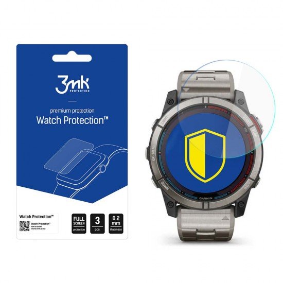 Garmin Quatix 7X - 3mk Watch Protection FlexibleGlass