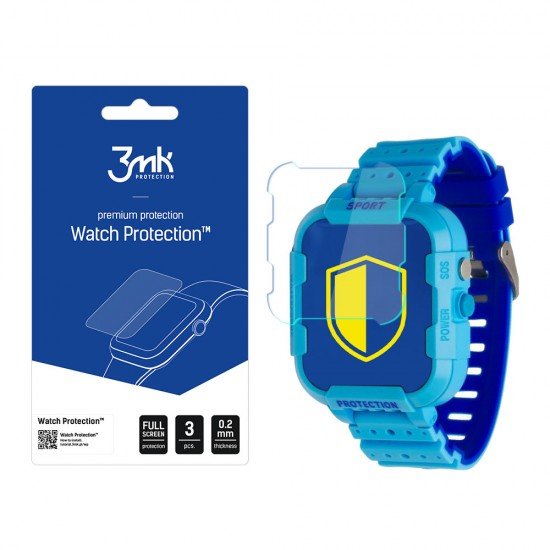 Garett Kids Star 4G RT - 3mk Watch Protection FlexibleGlass