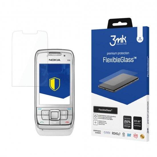 Nokia E66 - 3mk FlexibleGlass