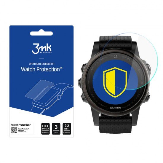 Garmin Fenix 5s 42 mm - 3mk Watch Protection FlexibleGlass