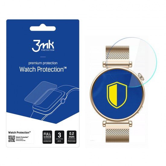 Huawei Watch GT 4 41mm - 3mk Watch Protection FlexibleGlass