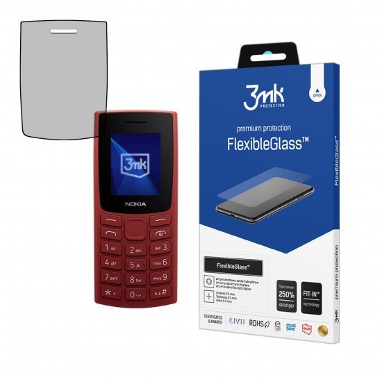 Nokia 105 4G (2023) - 3mk FlexibleGlass