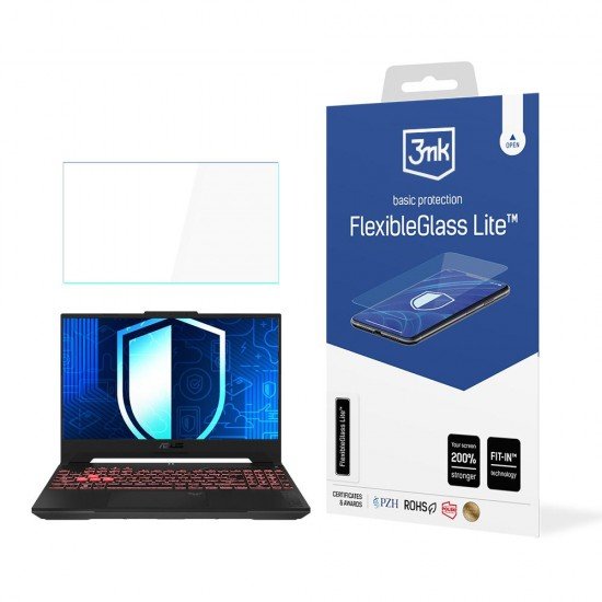 ASUS TUF Gaming A15 - up to 17" 3mk FlexibleGlass Lite