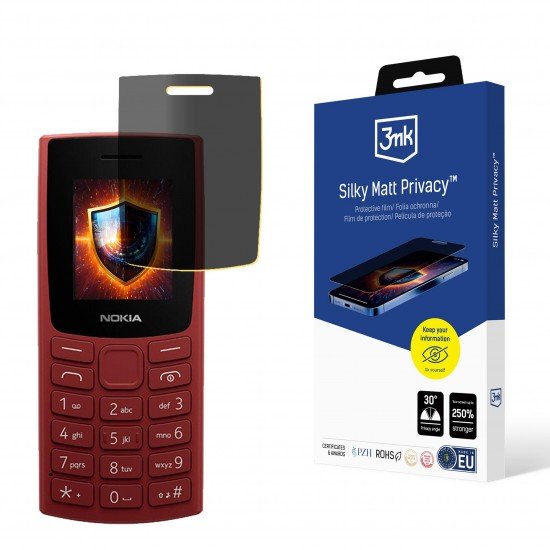 Nokia 105 4G (2023) - 3mk Silky Matt Privacy