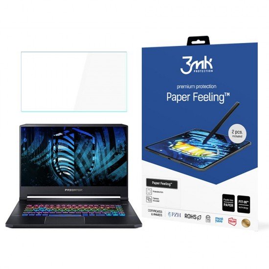 Acer Predator Triton 500 - up to 17" 3mk Paper Feeling