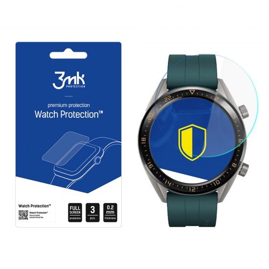 Huawei Watch GT Active - 3mk Watch Protection FlexibleGlass