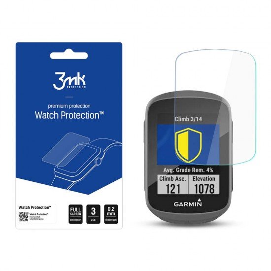 Garmin Edge 130 Plus - 3mk Watch Protection FlexibleGlass