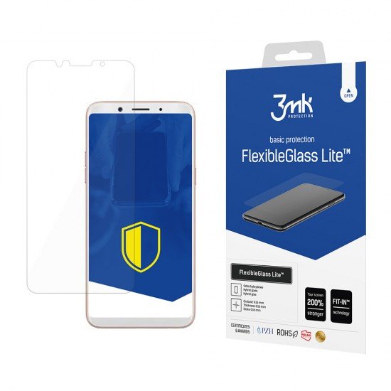 Oppo F5 - 3mk FlexibleGlass Lite