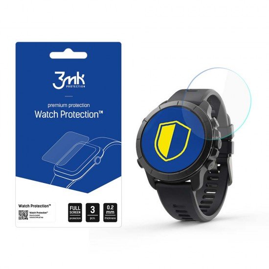 Elemnt Rival Multisport GPS Watch - 3mk Watch Protection FlexibleGlass