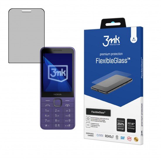 Nokia 235 4G / 215 4G - 3mk FlexibleGlass