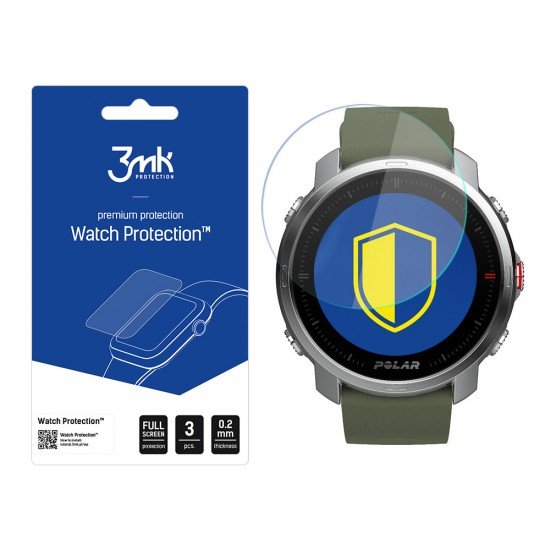 Polar Grit X - 3mk Watch Protection FlexibleGlass