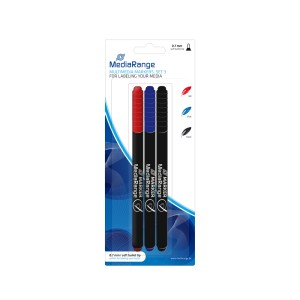 MediaRange Μαρκαδόροι Ανεξίτηλοι Set 3 (MR701) MediaRange Μαρκαδόροι Ανεξίτηλοι Set 3 (MR701)