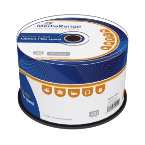 MediaRange DVD+R 120' 4.7GB 16x Cake Box x 50 (MR445) MediaRange DVD+R 120' 4.7GB 16x Cake Box x 50 (MR445)