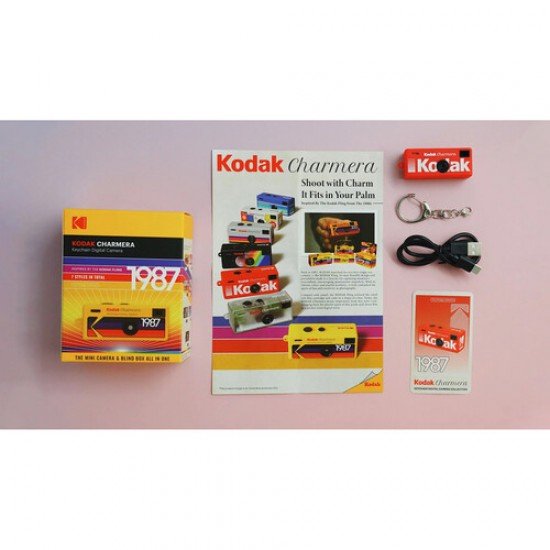 Kodak Digital Camera Charmera Keychain (Random Style Blind Box)