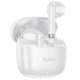 HOCO EW205 Wireless Hands Free Peaceful TWS Hi-Fi Audio Deep Bass v6.0 200mAh 4 Ώρες Ομιλίας και Θήκη Φόρτισης Λευκά