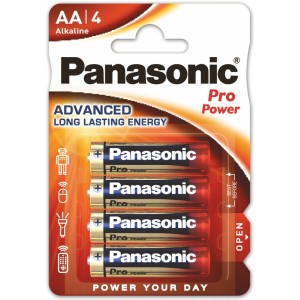 Panasonic Alkaline Pro Power LR6 AA (4τμχ)