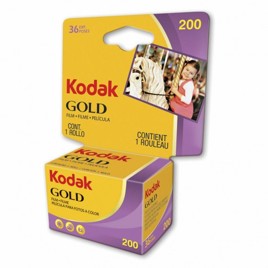 KODAK GOLD FILM 200 ISO 35mm (36 Exposures)