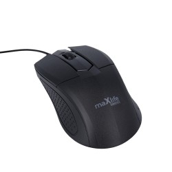 Maxlife Home Office optical mouse MXHM-01 1000 DPI 1.2 m black