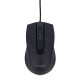 Maxlife Home Office optical mouse MXHM-01 1000 DPI 1.2 m black