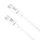 XO NB-Q190B Cable Type-C - Type-C, 2 m, 60W, white