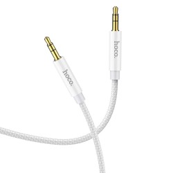 HOCO AUX Audio Cable Jack 3.5mm to Jack 3.5mm UPA19 2m white
