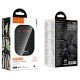 Hoco HC35 Φορητό Ηχείο 5W BT v5.4 TF CARD AUX USB FM 500mAh με Κλιπ Στήριξης Τιμονιού Μαύρο