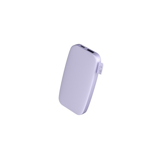 Fresh 'n Rebel Powerbank 6000 mAh USB-C  -  Fast Charging  -  Dreamy Lilac (2PB6100DL)